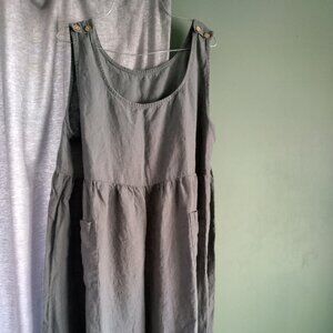 Large LinenbyMN nursing- friendly dress
